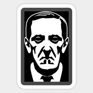 hp lovecraft Sticker